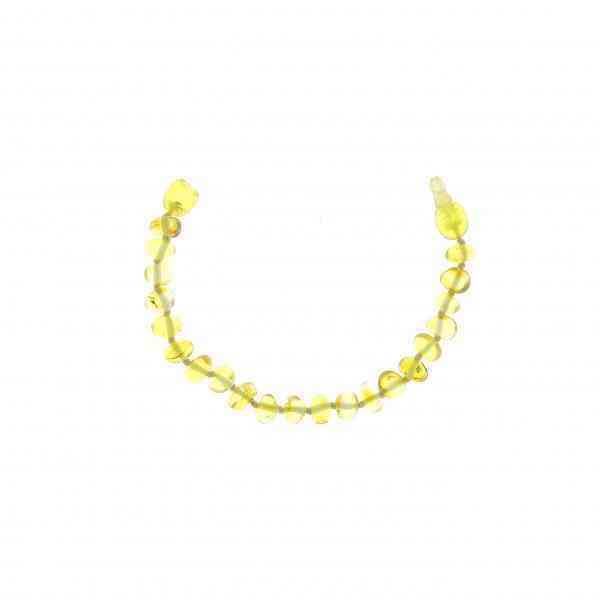 [BAL011] Children's bracelet Baltic amber - citrus color