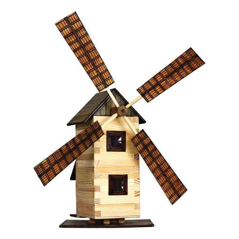 [WAL015] Moulin à vent en bois