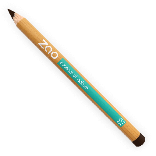 [ZAO002] Crayon multifonction brun fonce 552