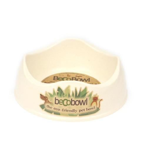 [BEC005] Recyclable dog bowl - bamboo (Natural, S)