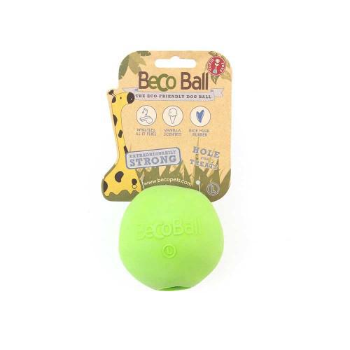 [BEC024] Balle pour chien en caoutchouc naturel (Vert, S)