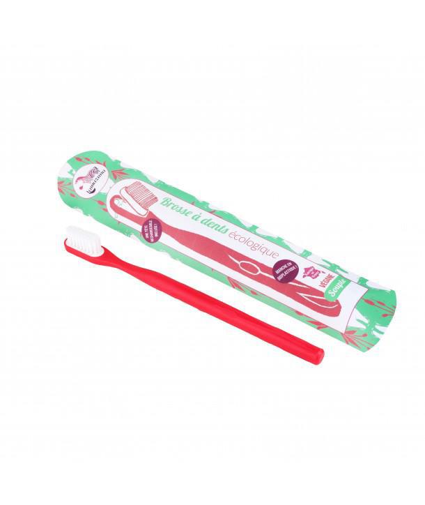 [LAM048] Toothbrush - flexible (Red)