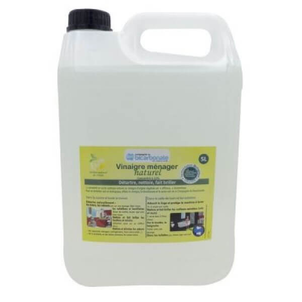 [COM039] Natural Home Vinegar concentrated at 12 ° - Lemon (5 L)