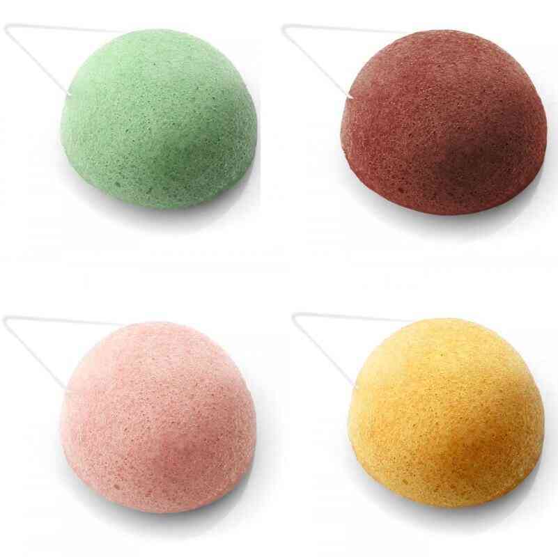 [DER001] Konjac sponge with clay (Combination or oily skin / Green clay)