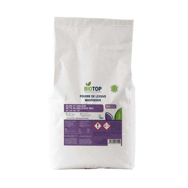 [BIP031] White and color compact laundry powder - Lavender (10 kg)
