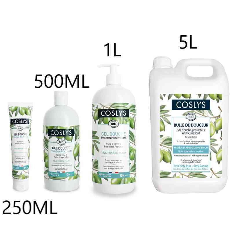 [CYS053] Gel douche protecteur olive bio - Recharge grand format (250 ML)