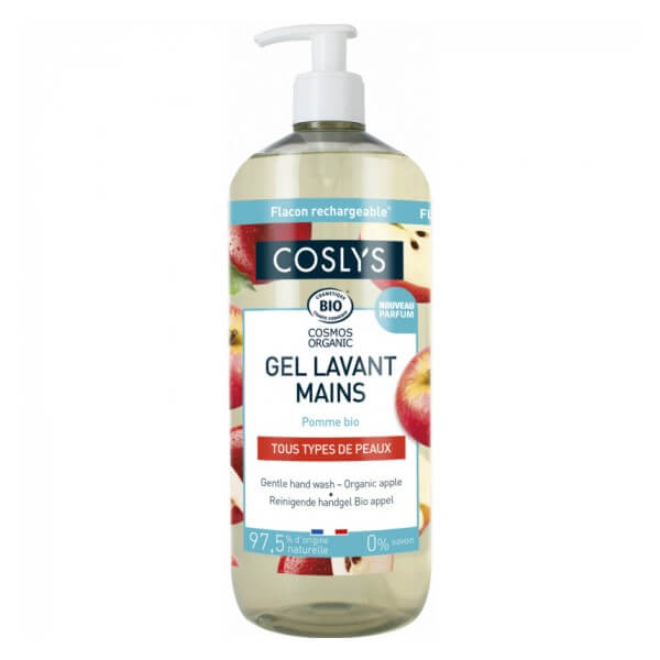[CYS101] Gel lavant / savon mains Pomme bio - recharge grand format (1 L)