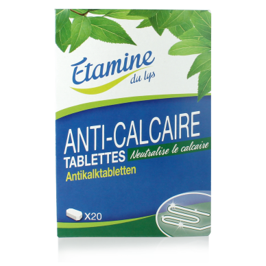 [ETA066] Tablettes anti-calcaire 20 u linge