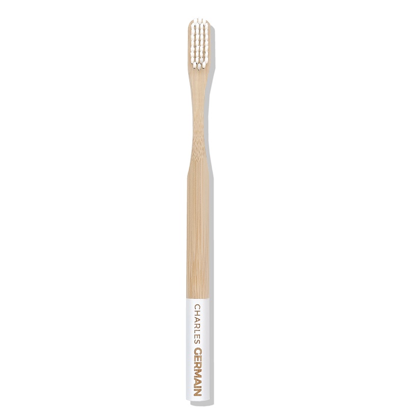 [CHA002] Brosse à dents en bambou individuelle (Blanc)