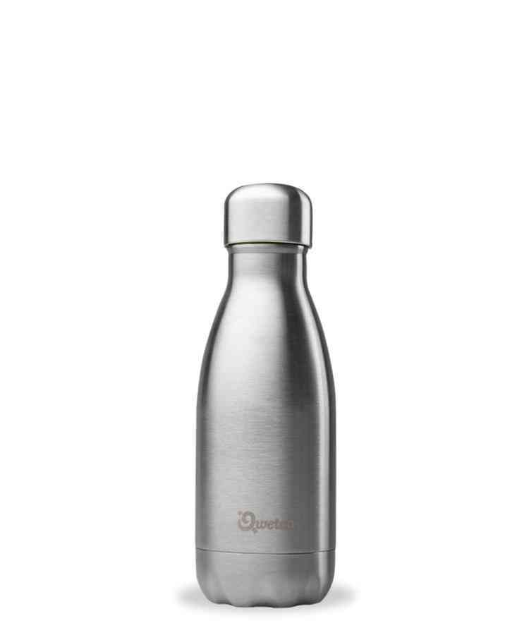 [QWE001] Insulated bottle originals brushed steel - Stainless steel (260 ML)