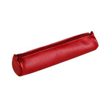 [CLF004] Pencil case / leather / Mini / red
