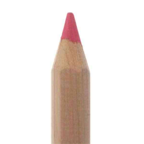 [ECB036] Crayon de couleur Maxi - ROSE FLUO - 18cm - 100% bois naturel FSC