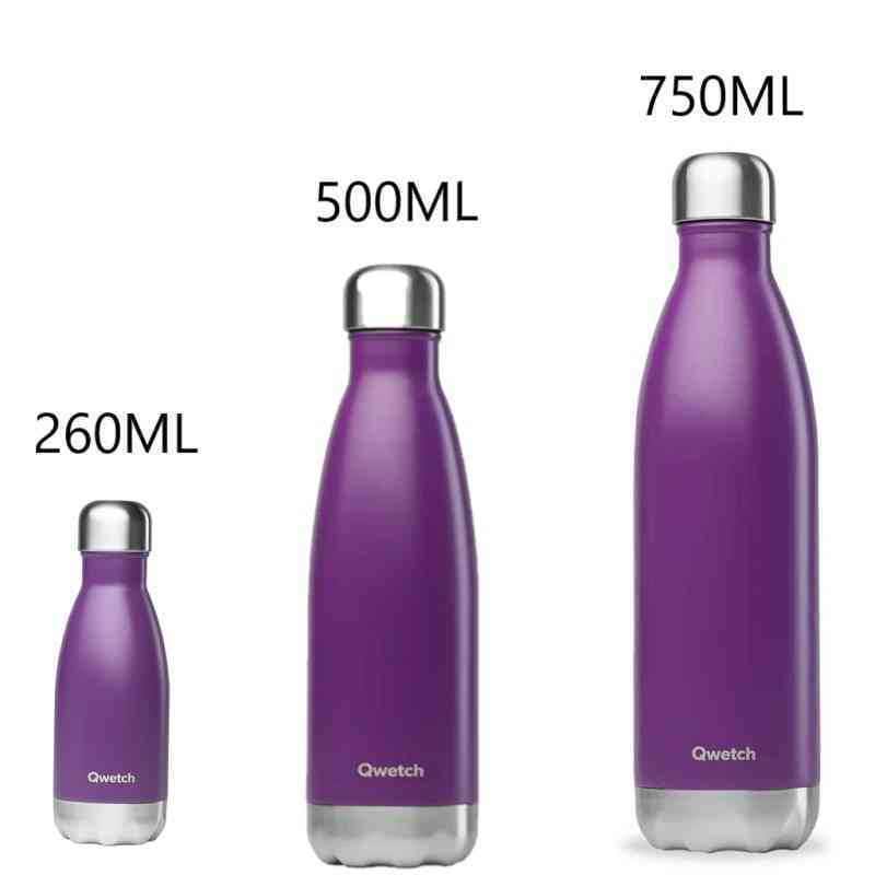 [QWE053] Bouteille isotherme inox Originals Pourpre (750 ML)