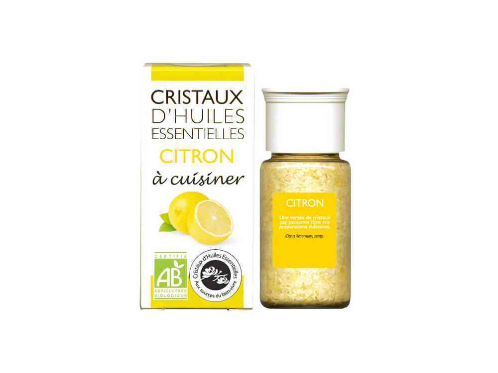[ARO025] Cristaux d' huile essentielle de citron 10g