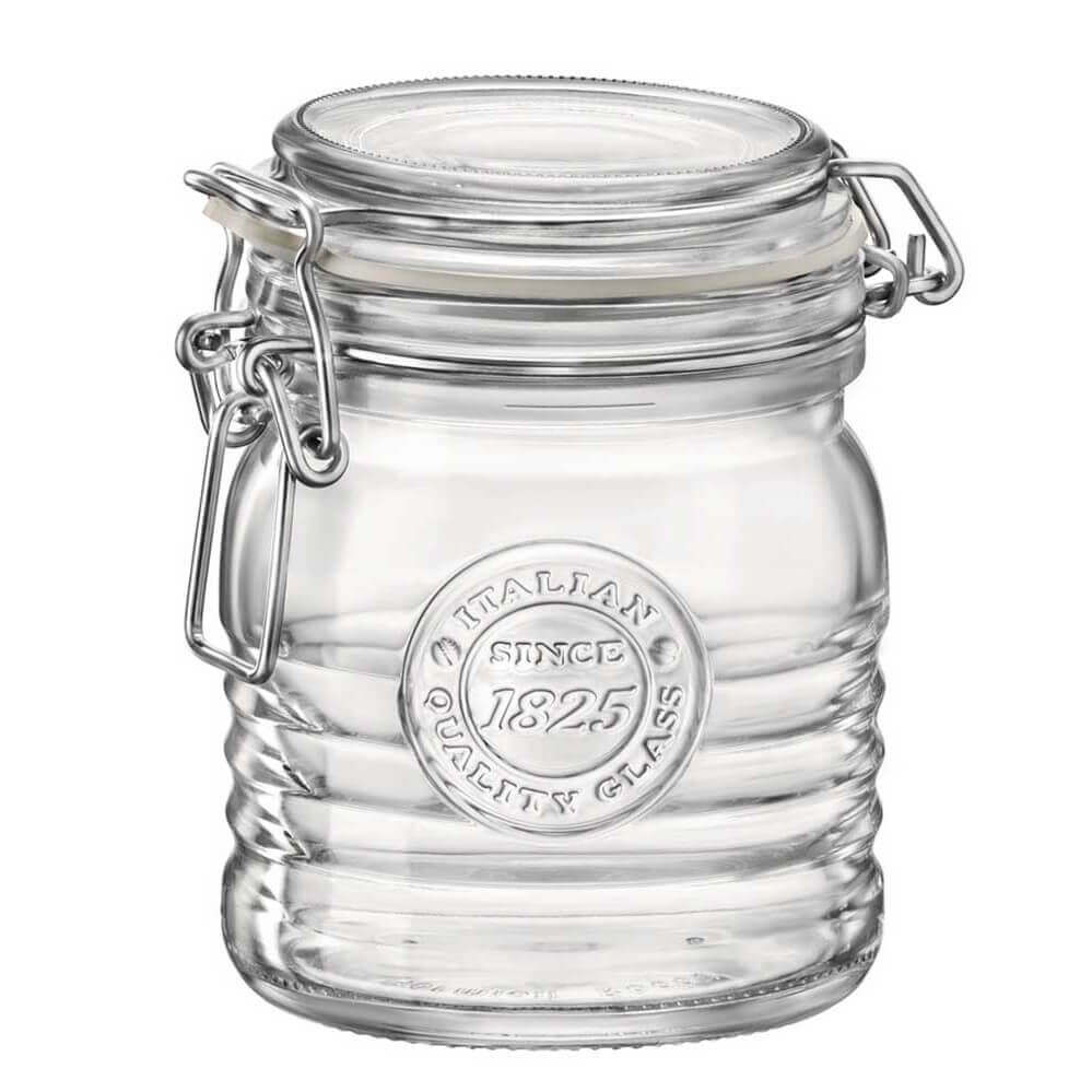 [BOR015] Hermetic Officina jar with lid (350 ML)