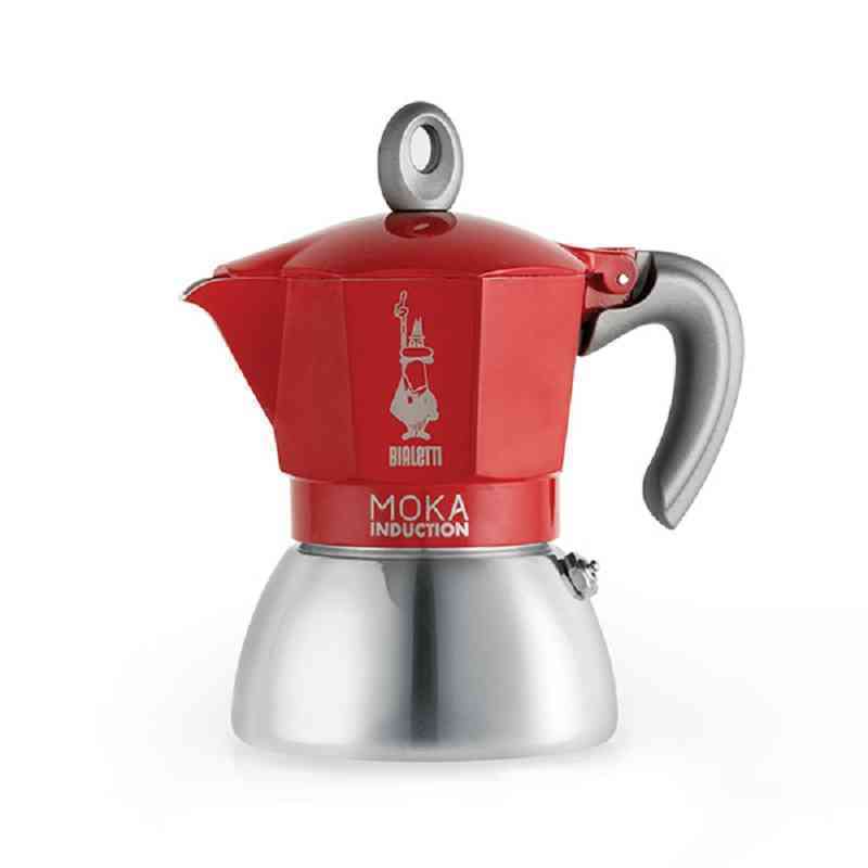 [BIA011] Cafetière moka induction rouge - édition limitée (2 tasses)