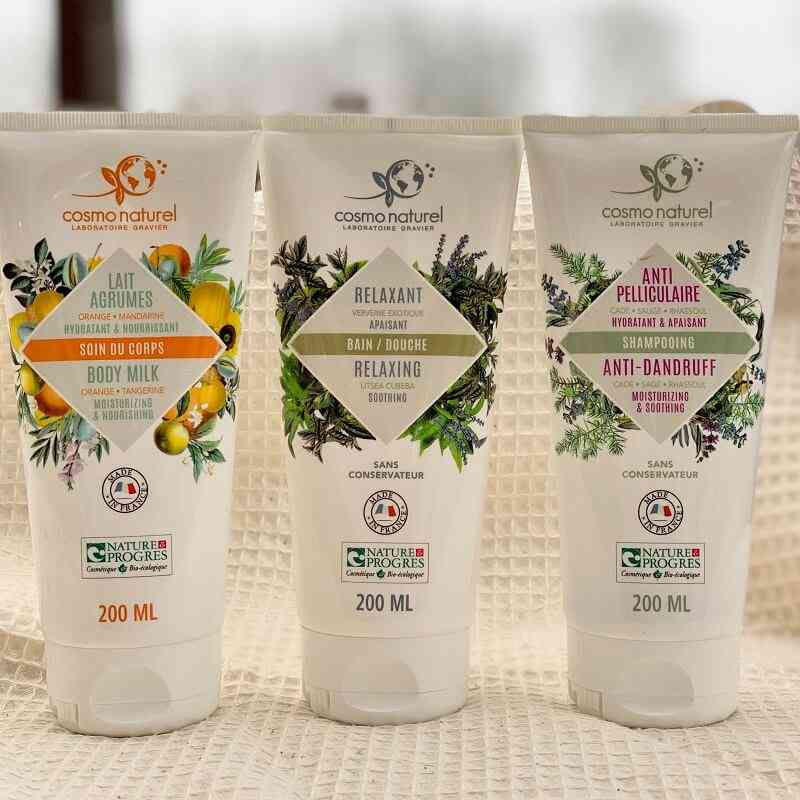 Care Gift Set Anti-Dandruff Shampoo/Relaxing Shower/Body Milk