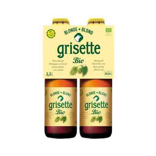 [GRT001] Bière Grisette - Blonde 25cl - Pack de 4