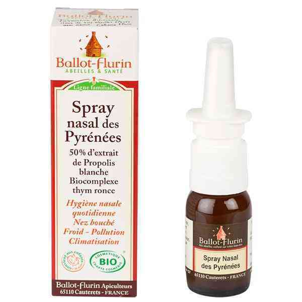 [BAF005] Spray nasal des Pyrénées - sans alcool 15 ml