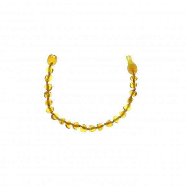 [BAL015] Children's bracelet Baltic amber - honey color