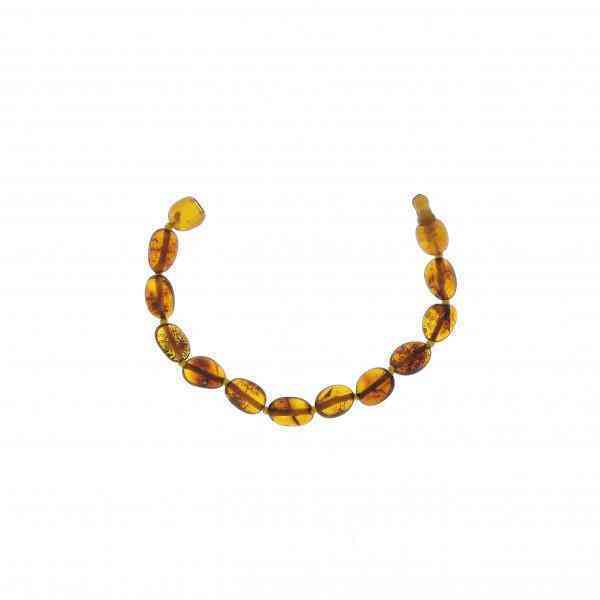 [BAL019] Kinderarmband Baltische amber cognackleur