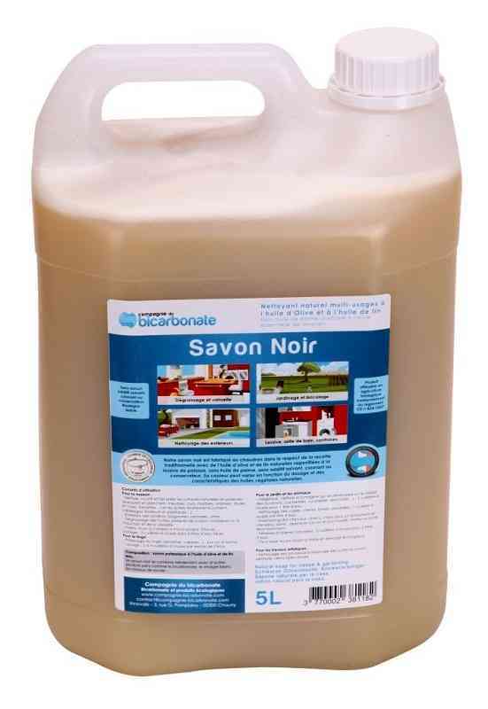 [COM025] Savon Noir liquide à l'huile d'olive 5 litres - Recharge grand format
