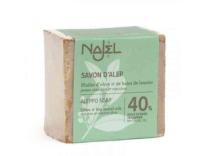 [NAJ004] Aleppo soap 40% bay laurel oil 185 gr