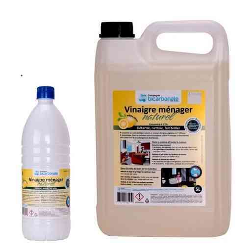 Natural Home Vinegar concentrated at 12 ° - Lemon