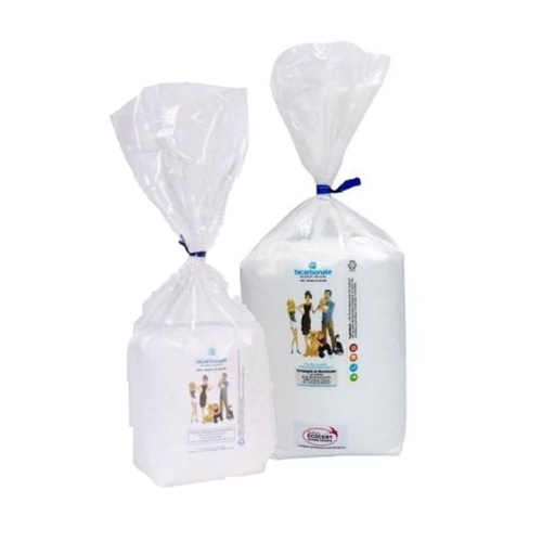 Bicarbonate in bag &quot;Open-up&quot; refill, extra fine grains (o-130 μm).