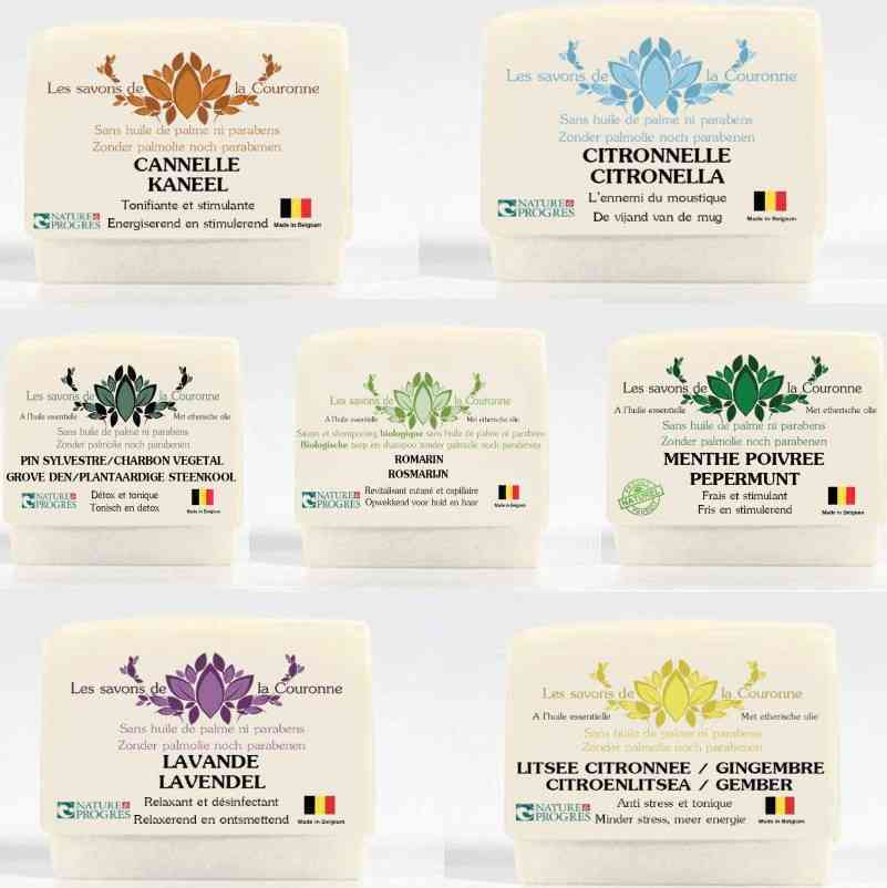 Solid soap and shampoo 100 gr With essential oils
