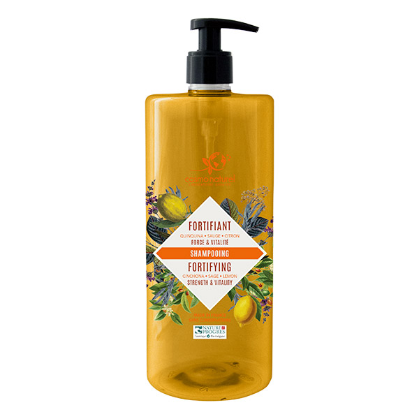 Shampoing Fortifiant : Quinquina  / Sauge  / Citron 