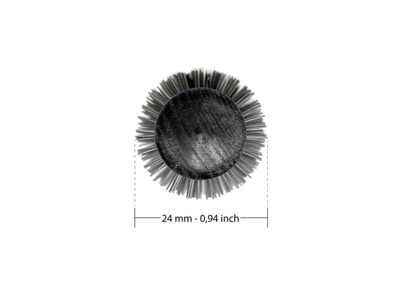 [TEK008] Brosse pour brushing en céramique diam 24mm 100% FSC