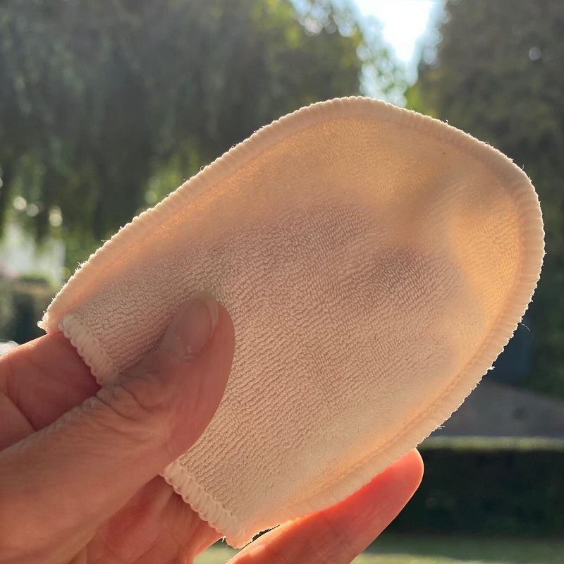 [ANE011] Mini-gant démaquillant réutilisable en coton bio VRAC