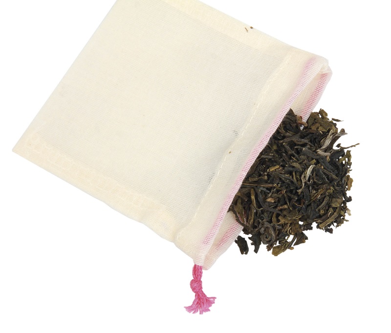 [AHT013] Lot de 5 sachets à thé réutilisables