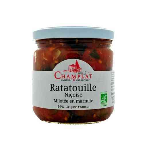 Ratatouille Niçoise with olive oil