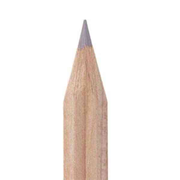 [ECB027] Colored pencil - Purple - 18cm - 100% FSC natural wood
