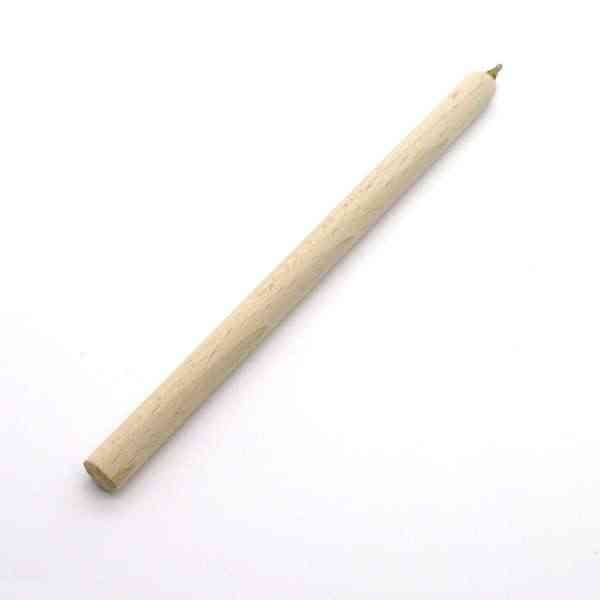 [ECB039] Ballpoint pen - BLUE - 14 cm - 100% beech wood FSC - refillable