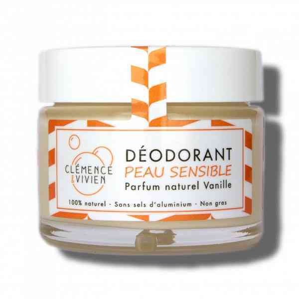 [CEV015] Déodorant solide naturel Peau Sensible Vanille