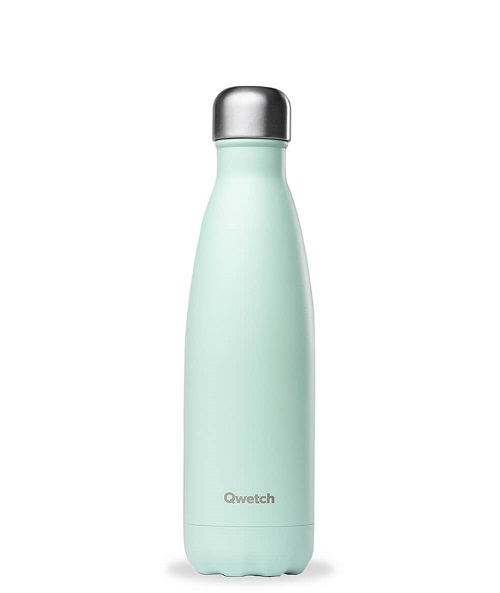 Bouteille isotherme inox PASTEL Vert