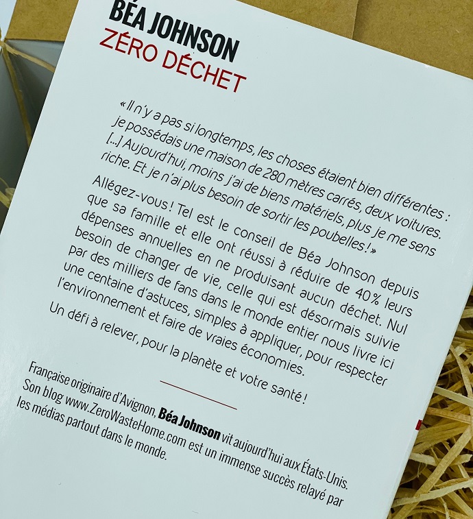 [JLU001] Zéro déchet Bea Johnson 100 astuces pour alléger sa vie FR