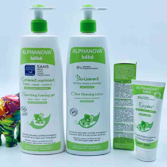 [GIF061] Complete baby care gift set (Cleansing gel, liniment, nappy change cream)