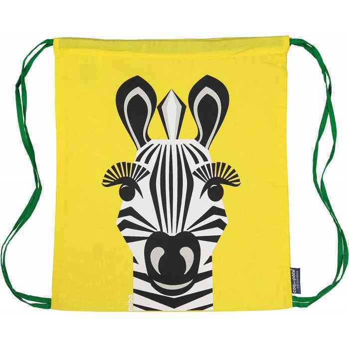 [COP012] Kid rucksack - Zebra - organic cotton
