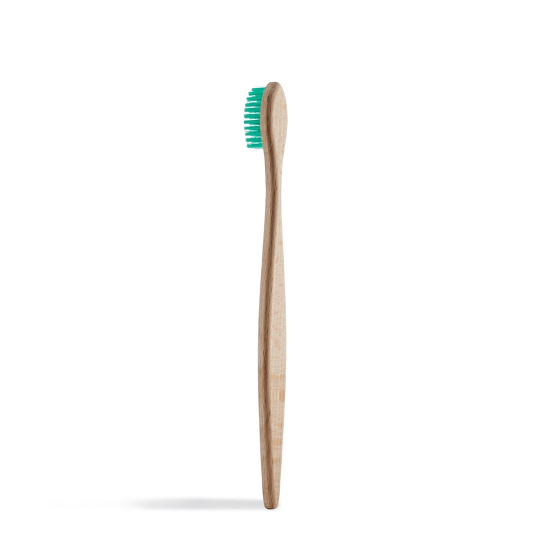 [GEO020] Beechwood toothbrush FSC - Medium bristles
