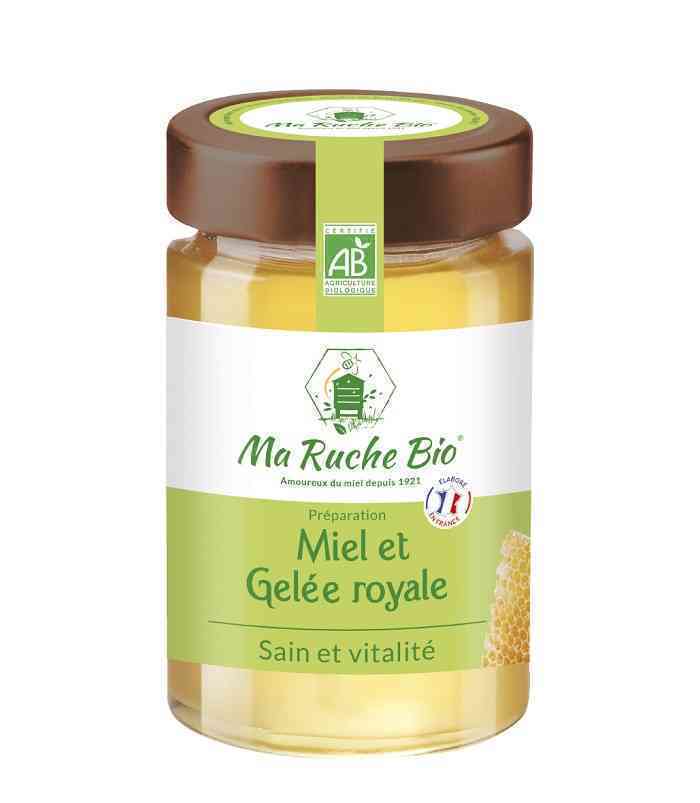 [MRB001] Honey and royal jelly 250g - Organic