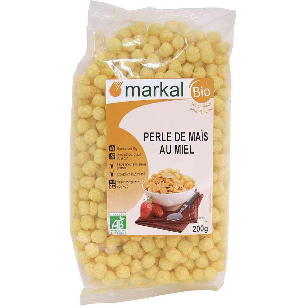 [MKL170] Perles de maïs au miel 200g