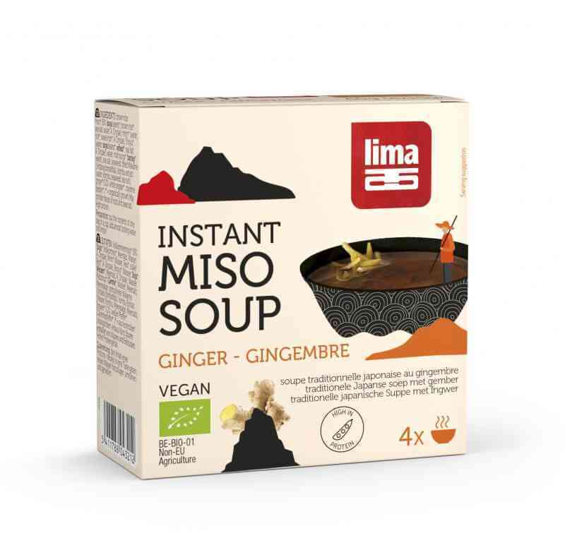 [LMA101] Ginger instant miso soup 60g - Organic
