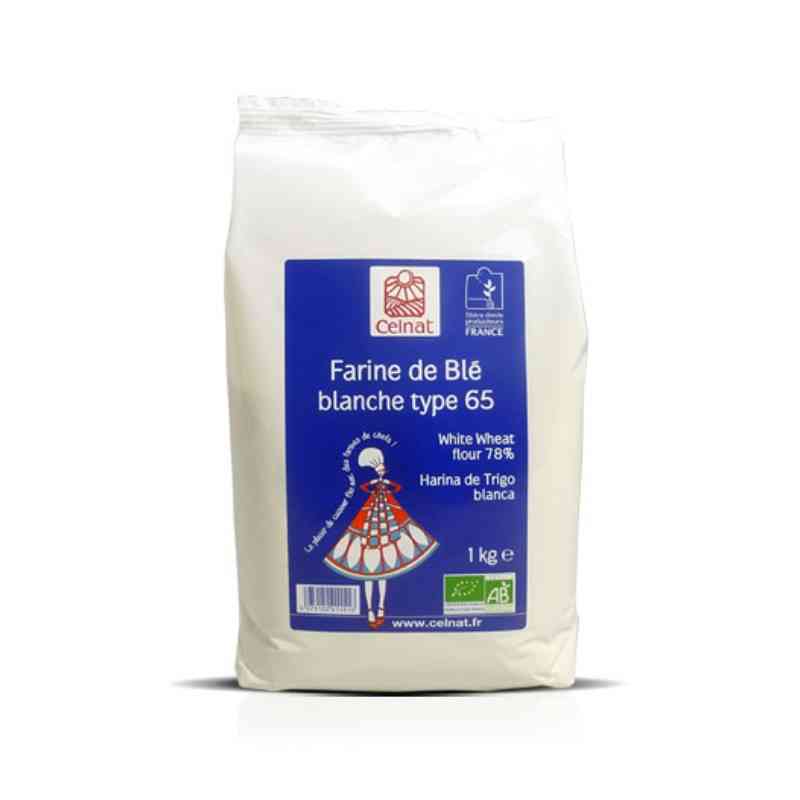 [CEL002] Farine de blé blanche T65 bio 1kg