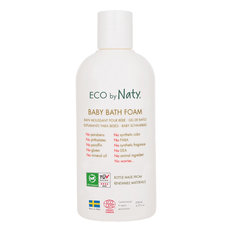 [NAT015] Baby bath foam - soft and hydrating - 200ML