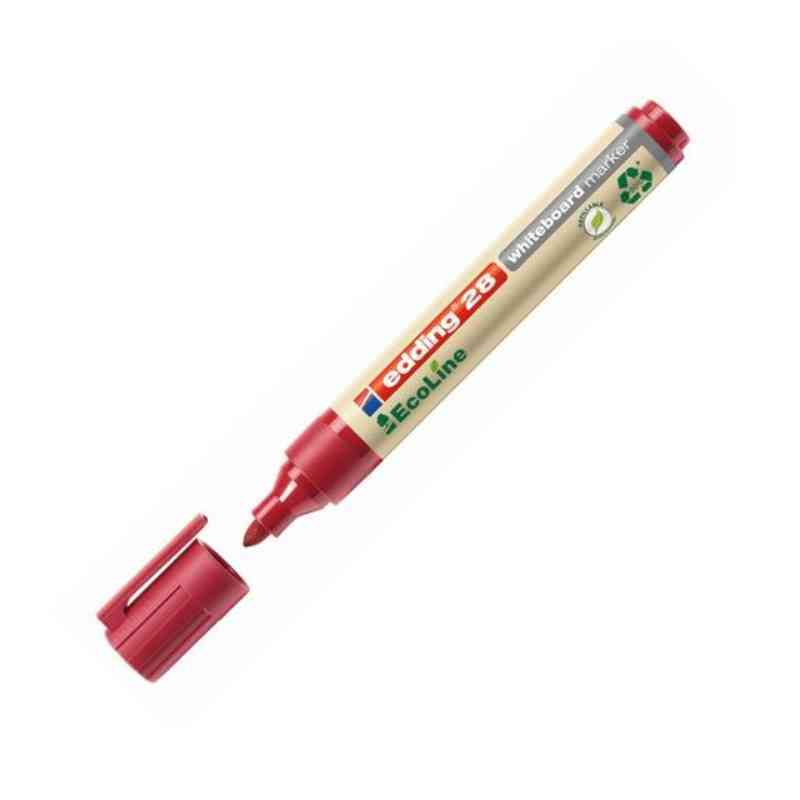 [EDD010] EcoLine whiteboard marker - refillable - 28 - red