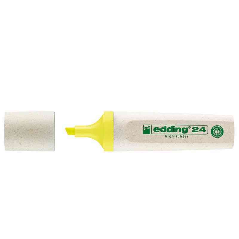 [EDD013] Refillable highlighter - 24 - yellow